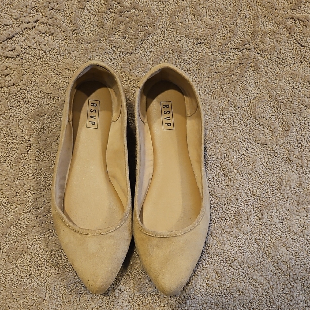 RSVP Women's Cream Flats